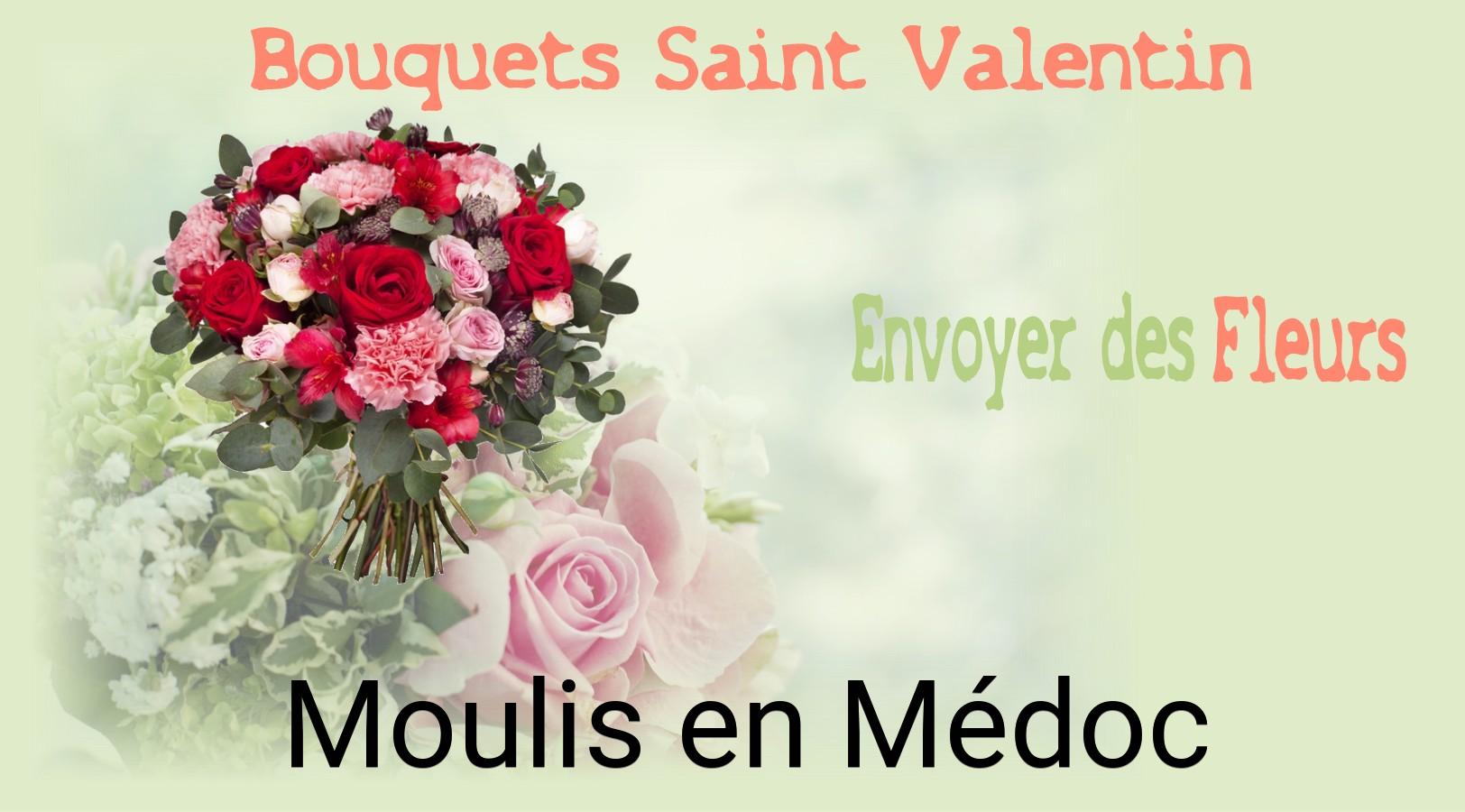 Roses de Saint-Valentin livrées à Moulis-en-Médoc